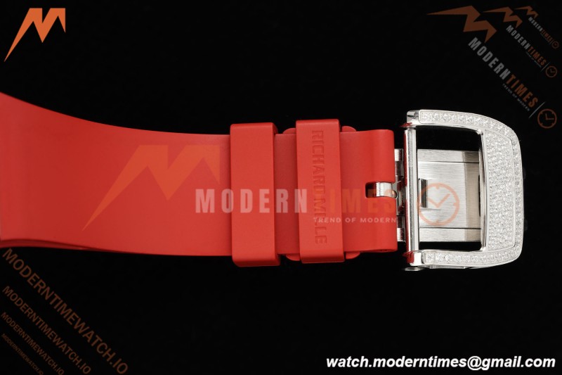 Richard Mille - RM07-01 Ladies Snow Set Diamond Red/RU/Wht Red Lips ZF Asian CRMA2
