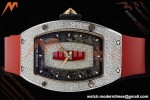 Richard Mille - RM07-01 Ladies Snow Set Diamond Red/RU/Wht Red Lips ZF Asian CRMA2