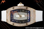 Richard Mille - RM07-01 Rose Gold Snow Set Diamond Wht/RU/Wht White Mop ZF Asian CRMA2