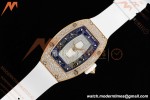Richard Mille - RM07-01 Rose Gold Snow Set Diamond Wht/RU/Wht White Mop ZF Asian CRMA2