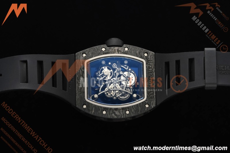 Richard Mille - RM055 Custom Made Free Sprung Black NTPT/RU RG/Blk Skeleton ZGF RMUL2
