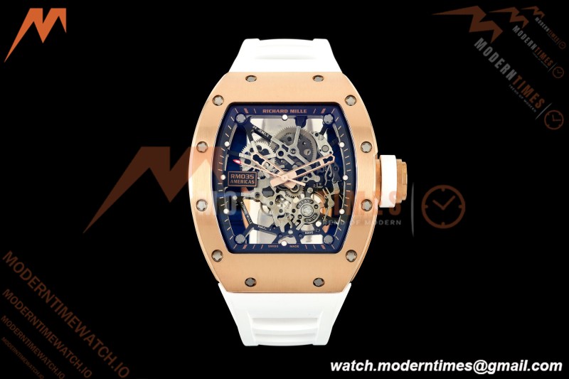 Richard Mille - RM035 Americas Rafael Nadal "Gold Toro" RG/RU Blk/Ske Sonic RMUL1 | 리차드 밀 - RM035 아메리카스 라파엘 나달 "골드 토로" RG/RU 블랙/스키 소닉 RMUL1