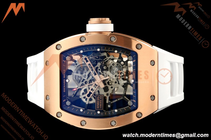 Richard Mille - RM035 Americas Rafael Nadal "Gold Toro" RG/RU Blk/Ske Sonic RMUL1 | 리차드 밀 - RM035 아메리카스 라파엘 나달 "골드 토로" RG/RU 블랙/스키 소닉 RMUL1