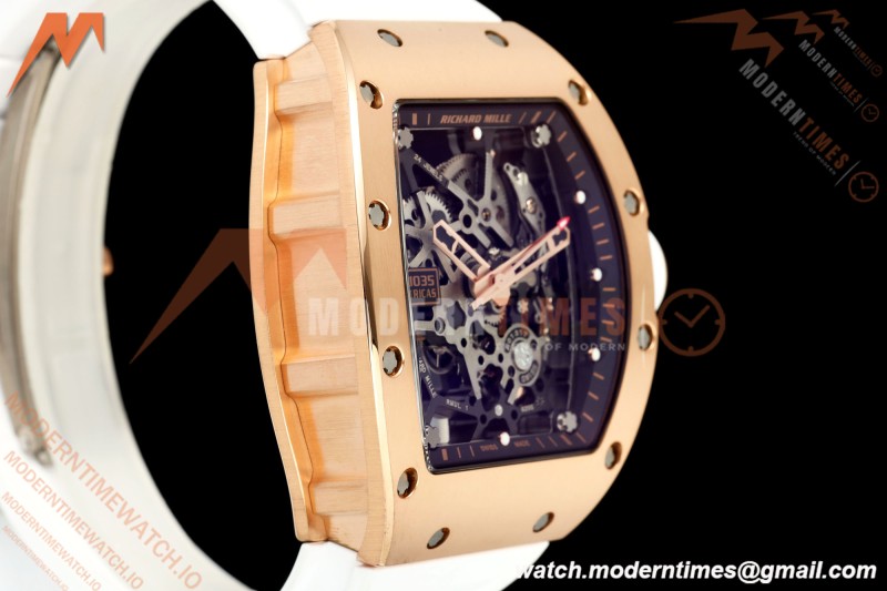 Richard Mille - RM035 Americas Rafael Nadal "Gold Toro" RG/RU Blk/Ske Sonic RMUL1 | 리차드 밀 - RM035 아메리카스 라파엘 나달 "골드 토로" RG/RU 블랙/스키 소닉 RMUL1