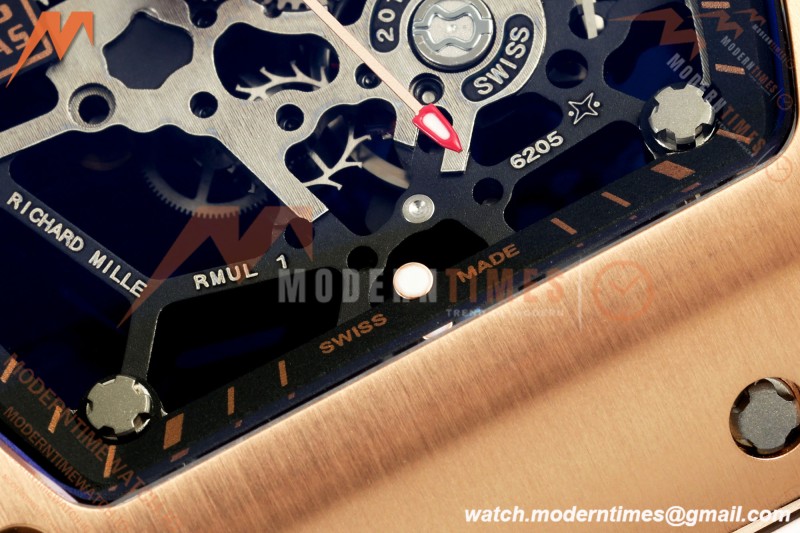 Richard Mille - RM035 Americas Rafael Nadal "Gold Toro" RG/RU Blk/Ske Sonic RMUL1 | 리차드 밀 - RM035 아메리카스 라파엘 나달 "골드 토로" RG/RU 블랙/스키 소닉 RMUL1