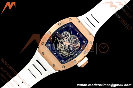 Richard Mille - RM035 Americas Rafael Nadal "Gold Toro" RG/RU Blk/Ske Sonic RMUL1