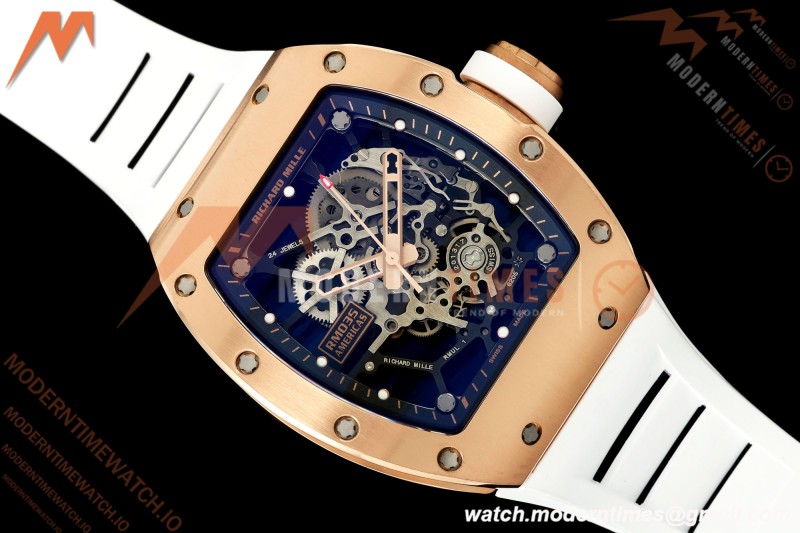 Richard Mille - RM035 Americas Rafael Nadal "Gold Toro" RG/RU Blk/Ske Sonic RMUL1 | 리차드 밀 - RM035 아메리카스 라파엘 나달 "골드 토로" RG/RU 블랙/스키 소닉 RMUL1