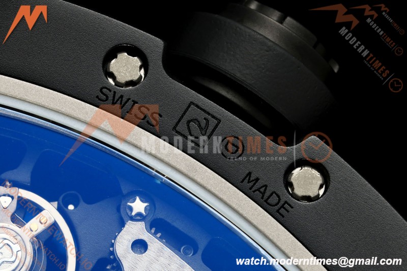 Richard Mille - RM035 Americas Rafael Nadal "Black Toro" CER/RU Blk/Ske Sonic RMUL1 | 리차드 밀 - RM035 아메리카스 라파엘 나달 "블랙 토로" CER/RU 블랙/스킨 소닉 RMUL1