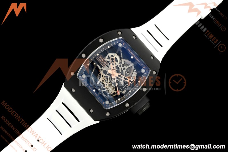 Richard Mille - RM035 Americas Rafael Nadal "Black Toro" CER/RU Blk/Ske Sonic RMUL1 | 리차드 밀 - RM035 아메리카스 라파엘 나달 "블랙 토로" CER/RU 블랙/스킨 소닉 RMUL1