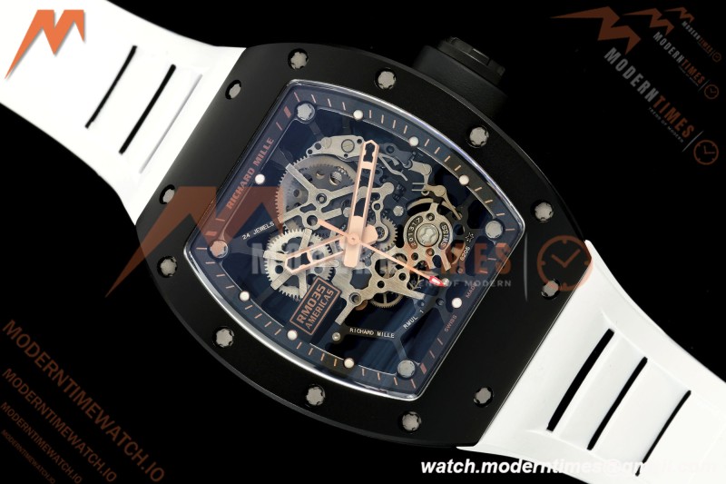 Richard Mille - RM035 Americas Rafael Nadal "Black Toro" CER/RU Blk/Ske Sonic RMUL1 | 리차드 밀 - RM035 아메리카스 라파엘 나달 "블랙 토로" CER/RU 블랙/스킨 소닉 RMUL1