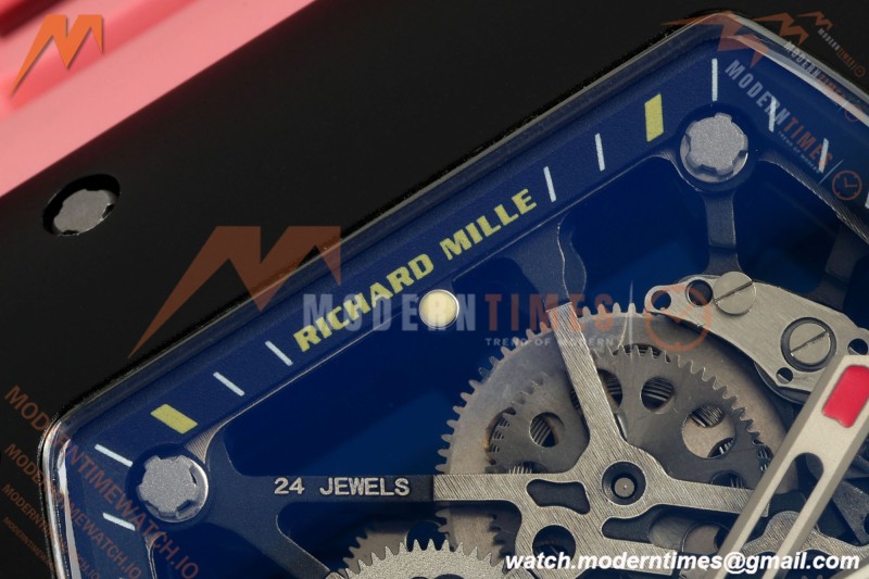 Richard Mille - RM035 Americas Rafael Nadal Pink CER/RU Blk/Ske Sonic RMUL1