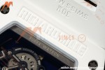 Richard Mille - RM055 Bubba Watson Asia Edition CER/RU Wht/Red Rehaut Skeleton APSF RMUL2
