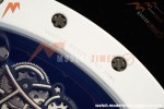 Richard Mille - RM055 Bubba Watson Asia Edition CER/RU Wht/Red Rehaut Skeleton APSF RMUL2