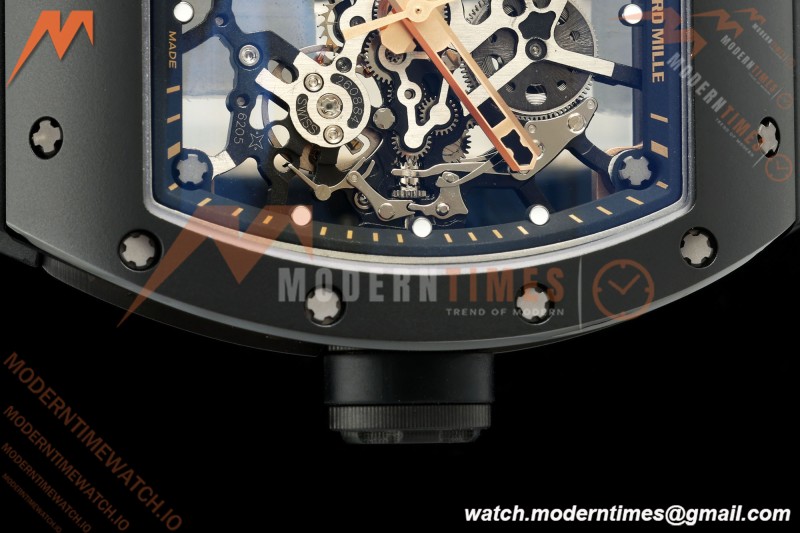 Richard Mille - RM035 Americas Rafael Nadal "Black Toro" CER/RG/RU Blk/Ske ZF RMUL1