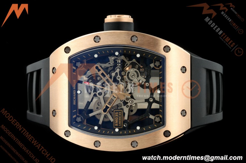 Richard Mille - RM035 Americas Rafael Nadal "Gold Toro" RG/RU Blk/Ske ZF RMUL1 | Richard Mille - RM035 아메리카 라파엘 나달 "골드 토로" RG/RU Blk/Ske ZF RMUL1