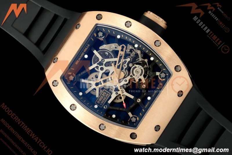 Richard Mille - RM035 Americas Rafael Nadal "Gold Toro" RG/RU Blk/Ske ZF RMUL1 | Richard Mille - RM035 아메리카 라파엘 나달 "골드 토로" RG/RU Blk/Ske ZF RMUL1