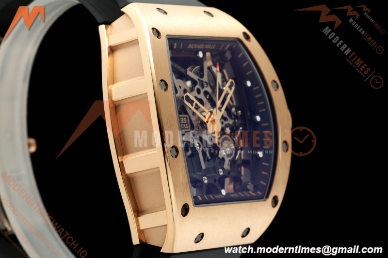 Richard Mille - RM035 Americas Rafael Nadal "Gold Toro" RG/RU Blk/Ske ZF RMUL1 | Richard Mille - RM035 아메리카 라파엘 나달 "골드 토로" RG/RU Blk/Ske ZF RMUL1