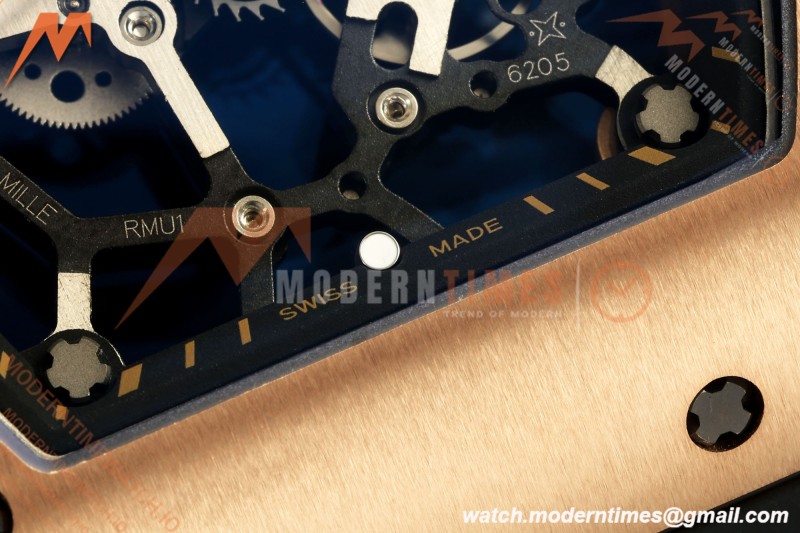 Richard Mille - RM035 Americas Rafael Nadal "Gold Toro" RG/RU Blk/Ske ZF RMUL1 | Richard Mille - RM035 아메리카 라파엘 나달 "골드 토로" RG/RU Blk/Ske ZF RMUL1