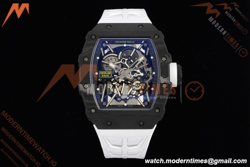 Richard Mille - RM35-02 Rafael Nadal Blk/Wht/Wht FC/VRU ZF V7 RMAL1 | 리차드 밀 - RM35-02 라파엘 나달 블랙/화이트/화이트 FC/VRU ZF V7 RMAL1