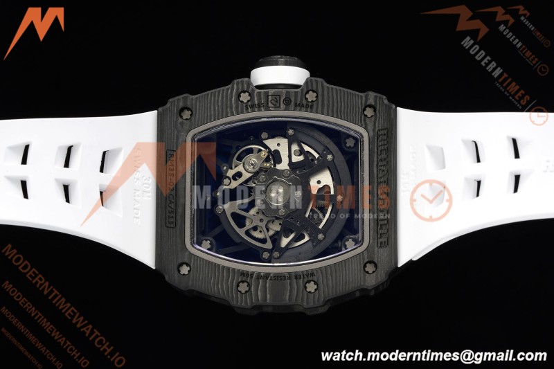 Richard Mille - RM35-02 Rafael Nadal Blk/Wht/Wht FC/VRU ZF V7 RMAL1 | 리차드 밀 - RM35-02 라파엘 나달 블랙/화이트/화이트 FC/VRU ZF V7 RMAL1