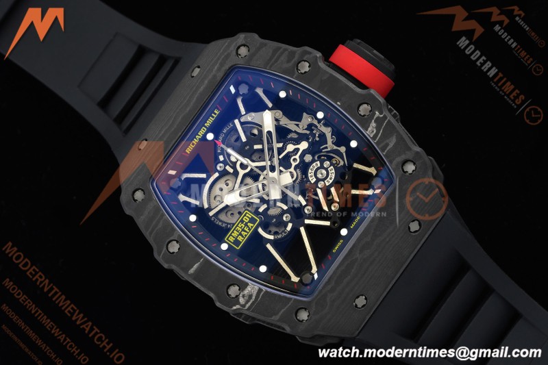 Richard Mille - RM35-01 Rafael Nadal Blk/Blk/Red FC/VRU ZF Hand-wind RMUL3 | 리차드 밀 - RM35-01 라파엘 나달 블랙/블랙/레드 FC/VRU ZF 수동 와인딩 RMUL3