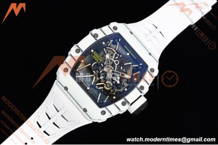 Richard Mille - RM35-01 Rafael Nadal Wht/Wht/Wht FC/VRU ZF Hand-wind RMUL3