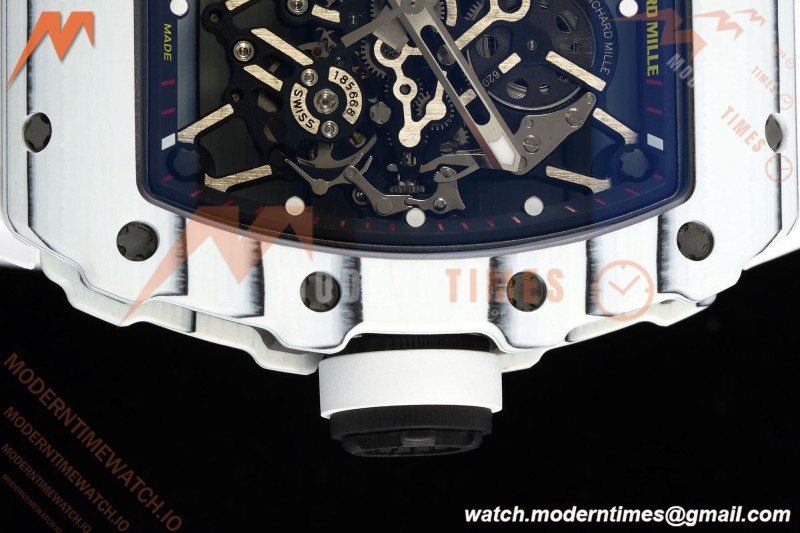 Richard Mille - RM35-01 Rafael Nadal Wht/Wht/Wht FC/VRU ZF Hand-wind RMUL3