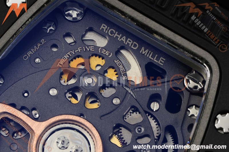 Richard Mille - RM07-01 Black Ceramic CER/RU Red Onyx ZF Asian CRMA2 | 리차드 밀 - RM07-01 블랙 세라믹 CER/RU 레드 오닉스 ZF 아시안 CRMA2
