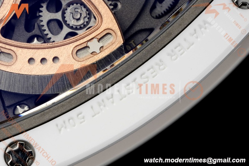 Richard Mille - RM07-01 White Ceramic CER/RU Red Onyx ZF Asian CRMA2 | 리차드 밀 - RM07-01 화이트 세라믹 CER/RU 레드 오닉스 ZF 아시안 CRMA2