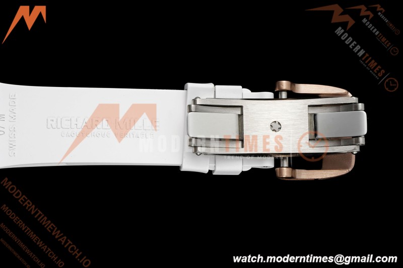 Richard Mille - RM07-01 White Ceramic CER/RU Red Onyx ZF Asian CRMA2 | 리차드 밀 - RM07-01 화이트 세라믹 CER/RU 레드 오닉스 ZF 아시안 CRMA2