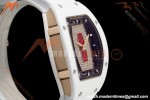 Richard Mille - RM07-01 White Ceramic CER/RU Red Onyx ZF Asian CRMA2 | 리차드 밀 - RM07-01 화이트 세라믹 CER/RU 레드 오닉스 ZF 아시안 CRMA2