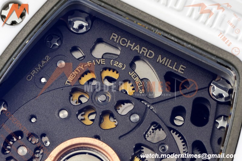 Richard Mille - RM07-01 White Ceramic CER/RU White Onyx ZF Asian CRMA2