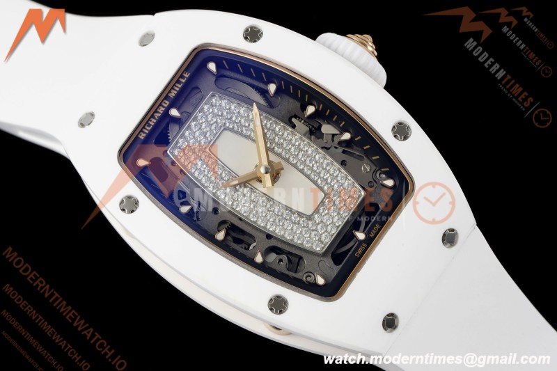 Richard Mille - RM07-01 White Ceramic CER/RU White Onyx ZF Asian CRMA2