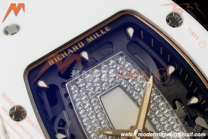 Richard Mille - RM07-01 White Ceramic CER/RU White Onyx ZF Asian CRMA2