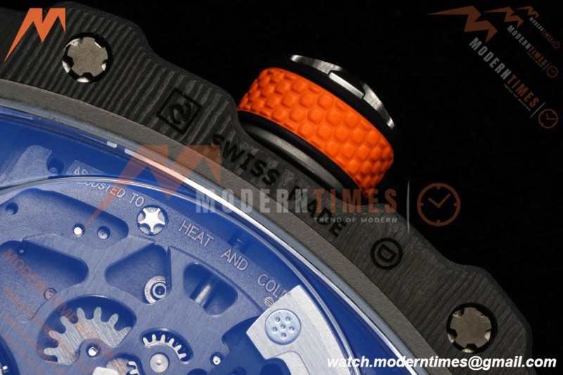 Richard Mille - RM67-02 Custom Made Lando Norris Black NTPT FC/NY Orn/Blk Skeleton VAF CRMA7