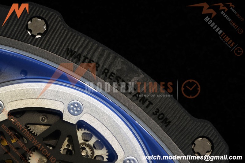 Richard Mille - RM67-02 Custom Made Lando Norris Black NTPT FC/NY Orn/Blk Skeleton VAF CRMA7