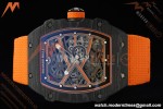 Richard Mille - RM67-02 Custom Made Lando Norris Black NTPT FC/NY Orn/Blk Skeleton VAF CRMA7