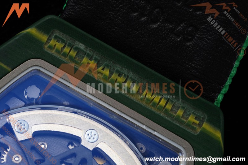 Richard Mille - RM67-02 Custom Made Wayde van Niekerk Green NTPT FC/NY Grn/Blk Skeleton VAF CRMA7
