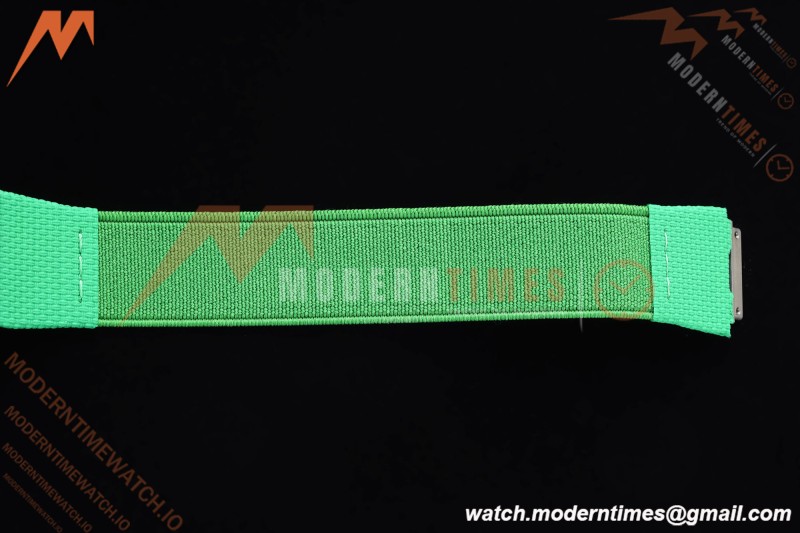 Richard Mille - RM67-02 Custom Made Wayde van Niekerk Green NTPT FC/NY Grn/Blk Skeleton VAF CRMA7