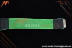 Richard Mille - RM67-02 Custom Made Wayde van Niekerk Green NTPT FC/NY Grn/Blk Skeleton VAF CRMA7