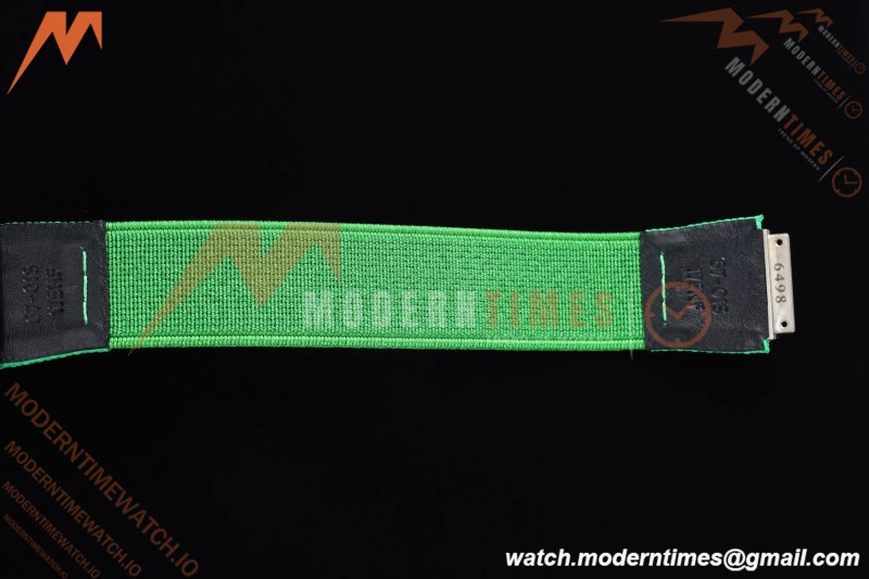 Richard Mille - RM67-02 Custom Made Wayde van Niekerk Green NTPT FC/NY Grn/Blk Skeleton VAF CRMA7