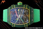 Richard Mille - RM67-02 Custom Made Wayde van Niekerk Green NTPT FC/NY Grn/Blk Skeleton VAF CRMA7