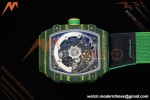 Richard Mille - RM67-02 Custom Made Wayde van Niekerk Green NTPT FC/NY Grn/Blk Skeleton VAF CRMA7
