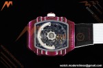 Richard Mille - RM67-02 Custom Made Mutaz Barshim Red NTPT FC/NY Red/Blk Skeleton VAF CRMA7 | 리차드 밀 - RM67-02 커스텀 메이드 무타즈 바르심 레드 NTPT FC/NY 레드/블랙 스켈레톤 VAF CRMA7