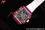 Richard Mille - RM67-02 Custom Made Mutaz Barshim Red NTPT FC/NY Red/Blk Skeleton VAF CRMA7 | 리차드 밀 - RM67-02 커스텀 메이드 무타즈 바르심 레드 NTPT FC/NY 레드/블랙 스켈레톤 VAF CRMA7