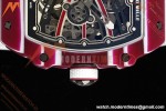 Richard Mille - RM67-02 Custom Made Mutaz Barshim Red NTPT FC/NY Red/Blk Skeleton VAF CRMA7 | 리차드 밀 - RM67-02 커스텀 메이드 무타즈 바르심 레드 NTPT FC/NY 레드/블랙 스켈레톤 VAF CRMA7