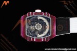 Richard Mille - RM67-02 Custom Made Mutaz Barshim Red NTPT FC/NY Red/Blk Skeleton VAF CRMA7 | 리차드 밀 - RM67-02 커스텀 메이드 무타즈 바르심 레드 NTPT FC/NY 레드/블랙 스켈레톤 VAF CRMA7