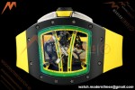 Richard Mille - RM061 Yohan Blake Black Ceramic Grn/Yelw/Yelw Skeleton APSF RMUL2