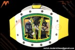 Richard Mille - RM061 Yohan Blake White Ceramic Grn/Yelw/Yelw Skeleton APSF RMUL2