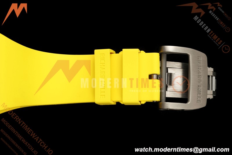 Richard Mille - RM061 Yohan Blake White Ceramic Grn/Yelw/Yelw Skeleton APSF RMUL2